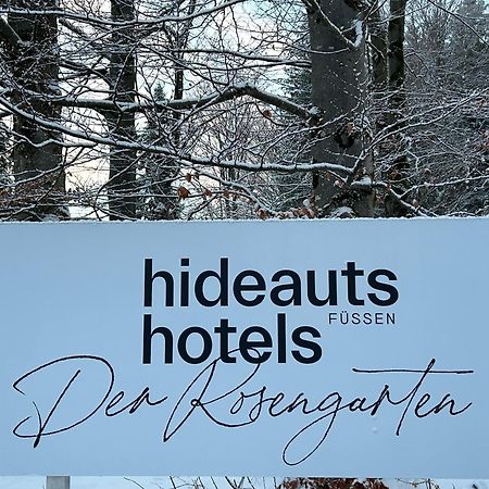 Hideauts Hotels Der Rosengarten Füssen Exteriör bild